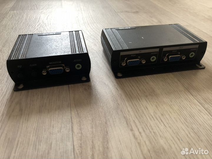 Усилитель удлинитель vga и аудио сигнала