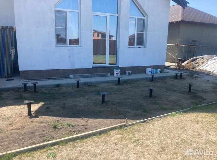 Винтовые сваи 57мм