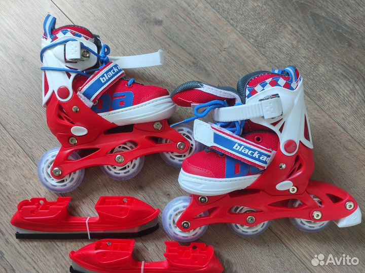 Ролики и коньки 2 в 1