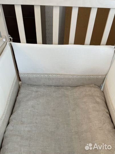 Бортики на детскую кроватку