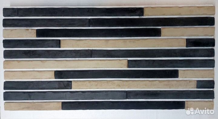 Фасадная облицовочная плитка ригель