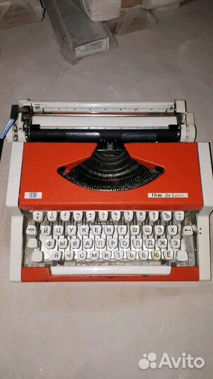 Печатная машинка unis Tbm de luxe