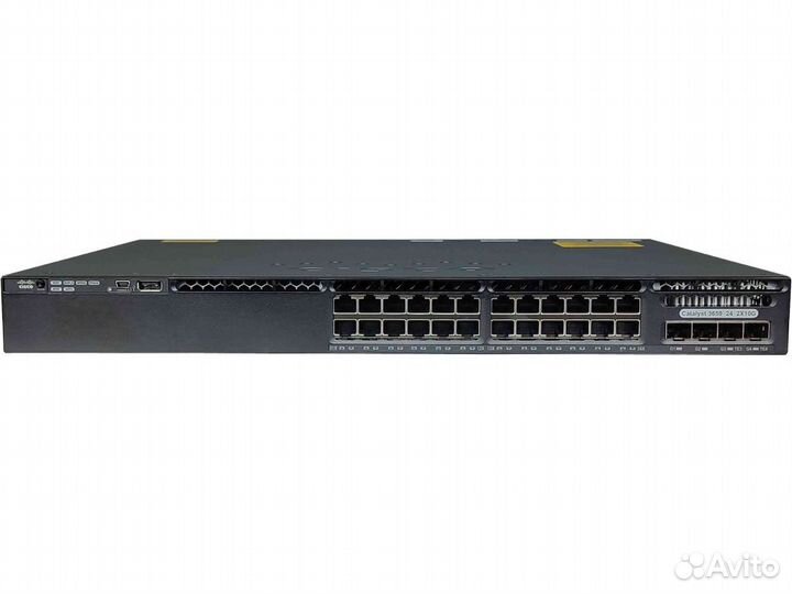 Коммутатор cisco Catalyst WS-C3650-24TD-E