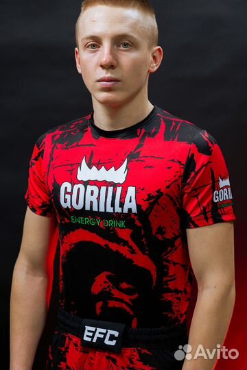 Комплект(футболка и шорты) Gorilla Red
