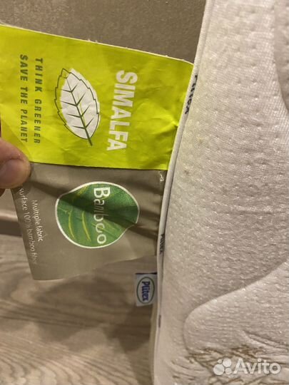 Матрас детский 120 60 plitex bamboo nature