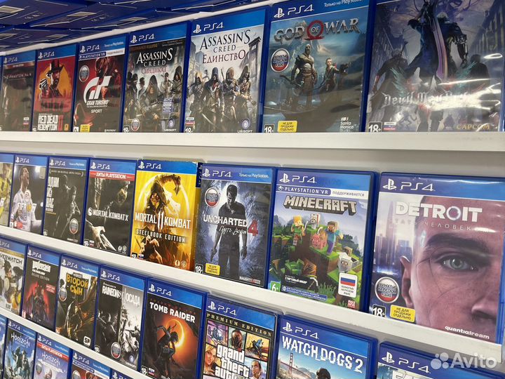 Игры для Sony PlayStation 4 Ps4 Пс4 диски подписка