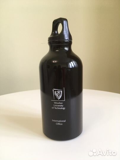 Фляжка спортивная алюминиевая, 450 мл