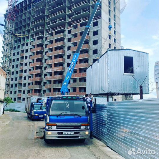 Аренда и услуги манипулятора, стрела 3 т, 10 м, борт 6 т, 6 м