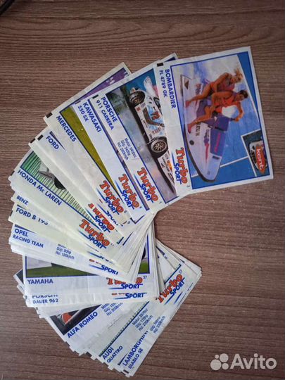 Вкладыши Turbo sport 90-е