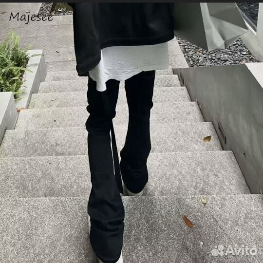 Джинсы клеш rick owens