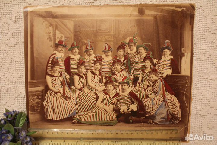 Антикварные фотографии, редкий формат