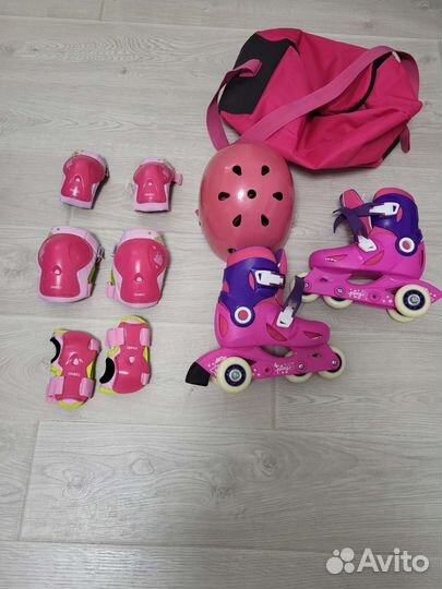 Детские ролики и защита