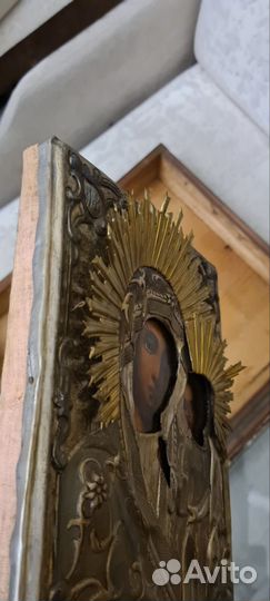 Икона Казанская Божья Матерь 19 век