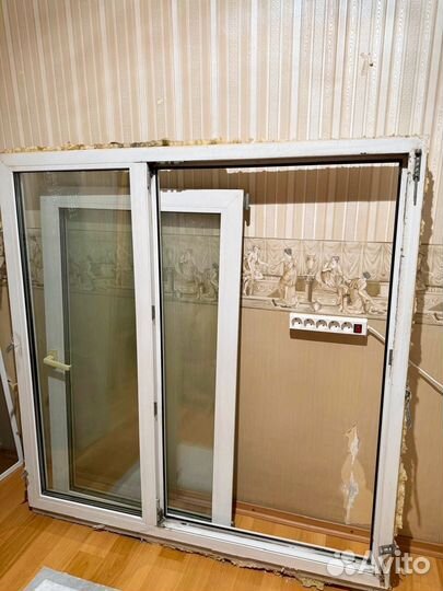 Пластиковое окно бу