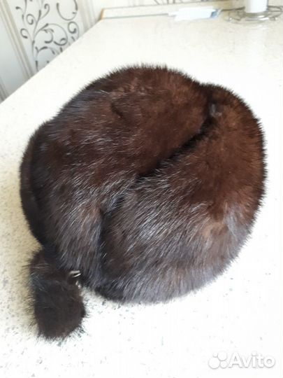 Шапка норковая женская