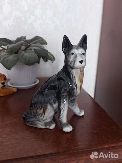 Керамические статуэтки собачки