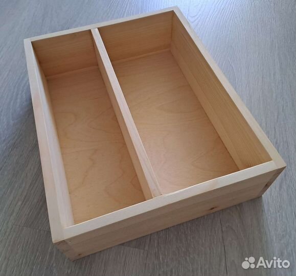 Ящик деревянный подарочный