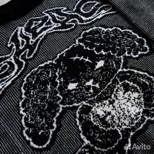 Shead Black Hare Sweater