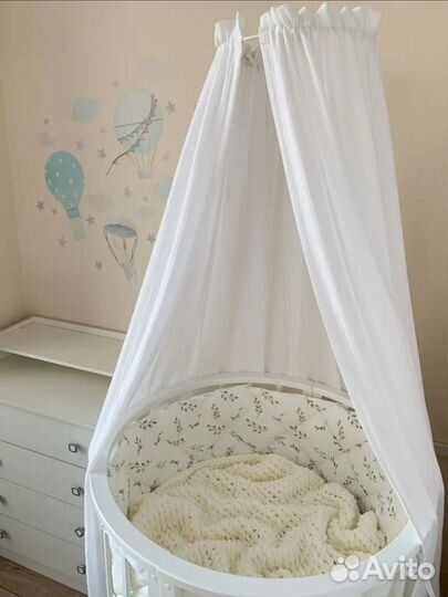 Бортики в детскую кроватку