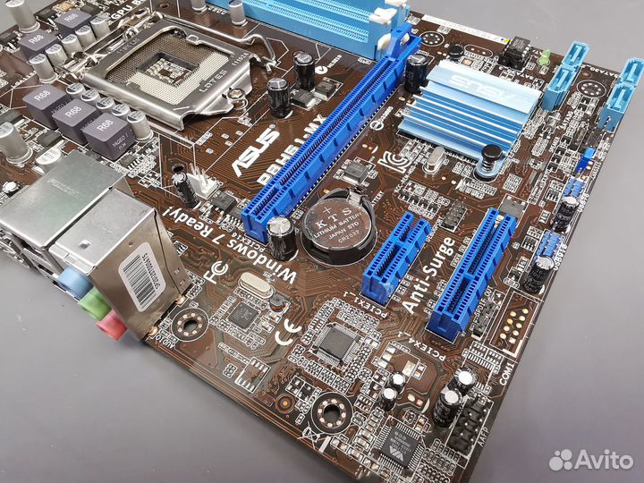 1155 mATX Asus P8H61-MX для офиса пойдет, NVMe