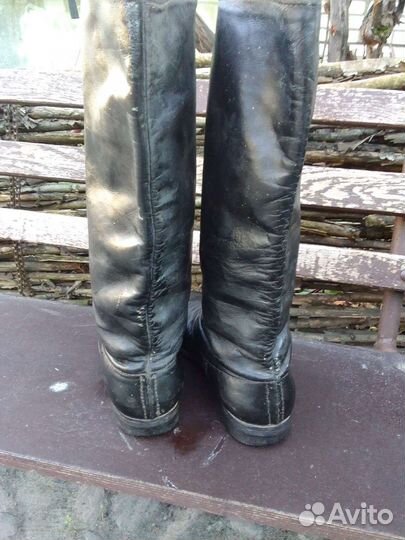 Сапоги хромовые советские