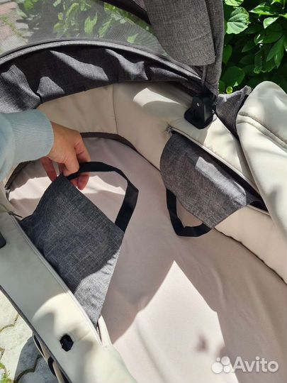 Коляска stokke trailz, черная рама