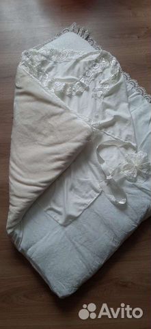 Конверт на выписку зимний + комбинезон с шапочкой