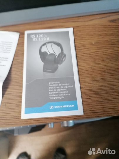 Беспроводные наушники накладные Sennheiser RS 120