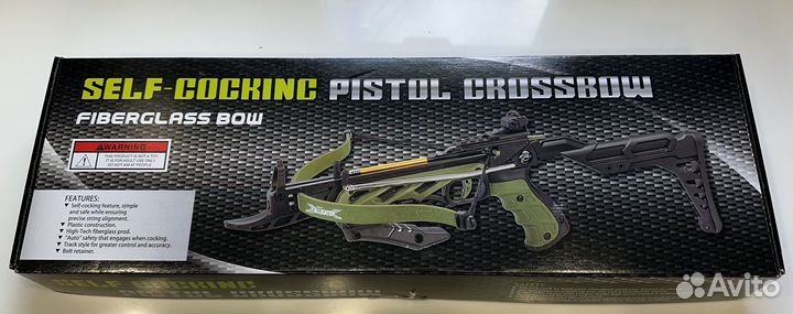 Aрбалет-пистолет Man Kung Alligator Black