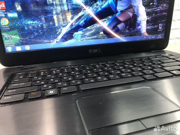 Мощный ноутбук Dell intel/500Gb/15,6