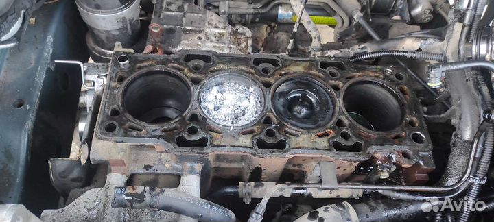 Двигатель d4ea в разборе