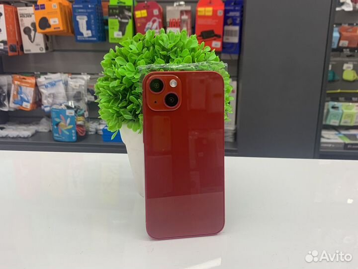 Муляж iPhone 13 красный г