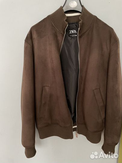 Бомбер мужской zara