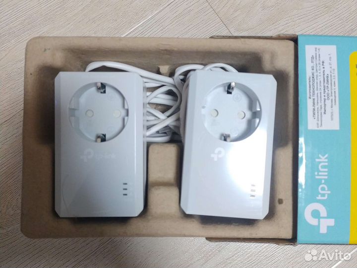 Адаптер сетевой PowerLine TP-Link TL-PA4010pkit