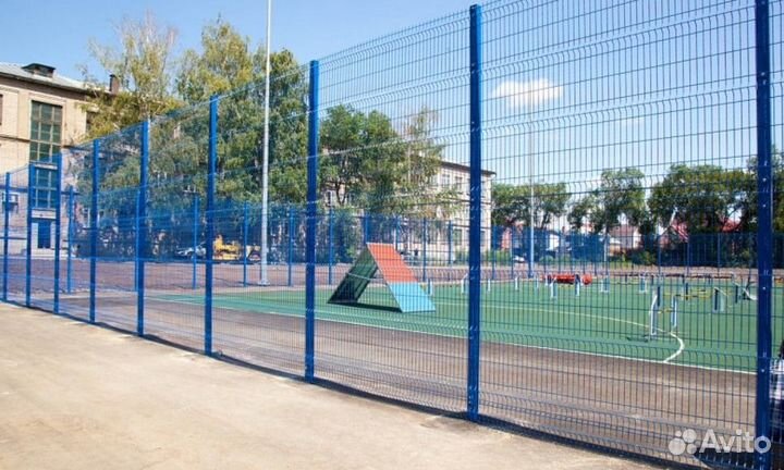 Забор металлический,ворота под ключ