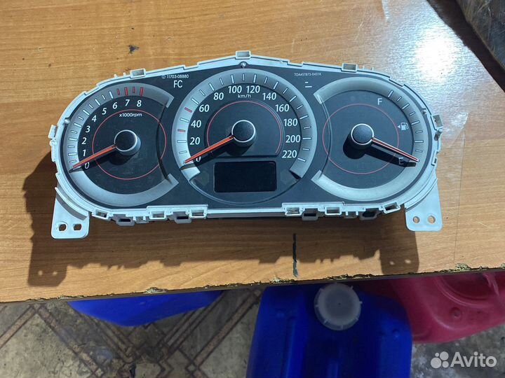 Kia cerato 2 2010 год щиток приборов АКПП
