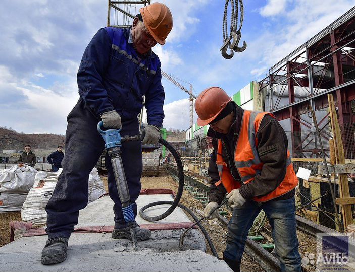 Аренда компрессора с отбойными молотками Тверь