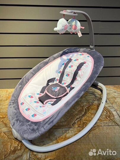 Детский шезлонг качалка Mastela новые