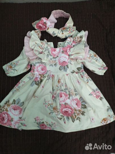 Вещи пакетом на девочку, размер 86-92