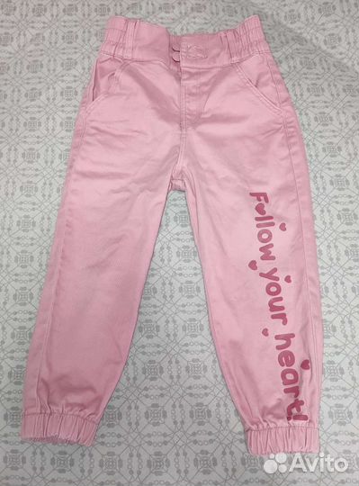 Брюки для девочки, джоггеры