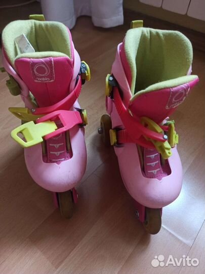 Ролики детские Oxelo трехколесные и защита