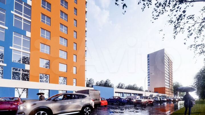 3-к. квартира, 93,7 м², 7/16 эт.