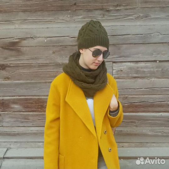 Набор шапочка+снуд