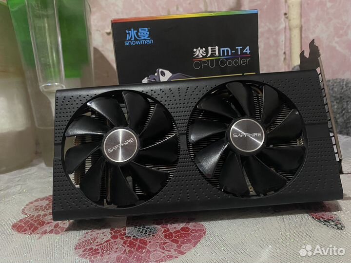 Видеокарта rx580 8gb sapphire