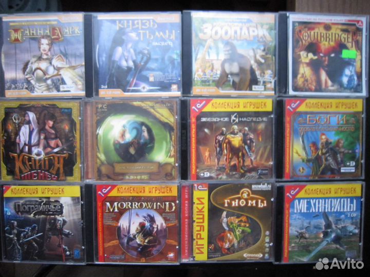 Компьютерные игры PC CD и DVD rom. ретро