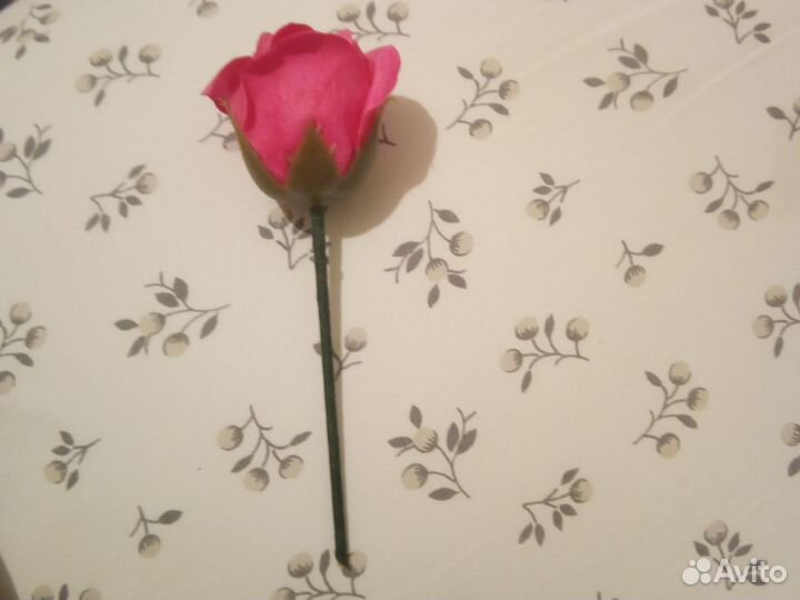 Роза из мыла ручная поделка