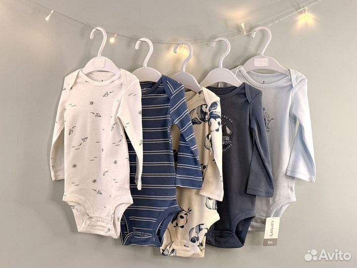 Боди с ручками Carter's новые