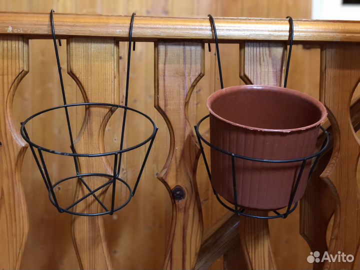 Кашпо подвесное 2шт