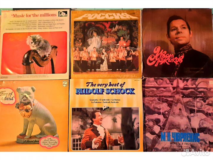 Классическая музыка на виниловых носителях