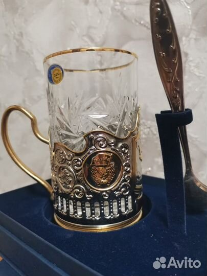 Подарочный набор с позолотой